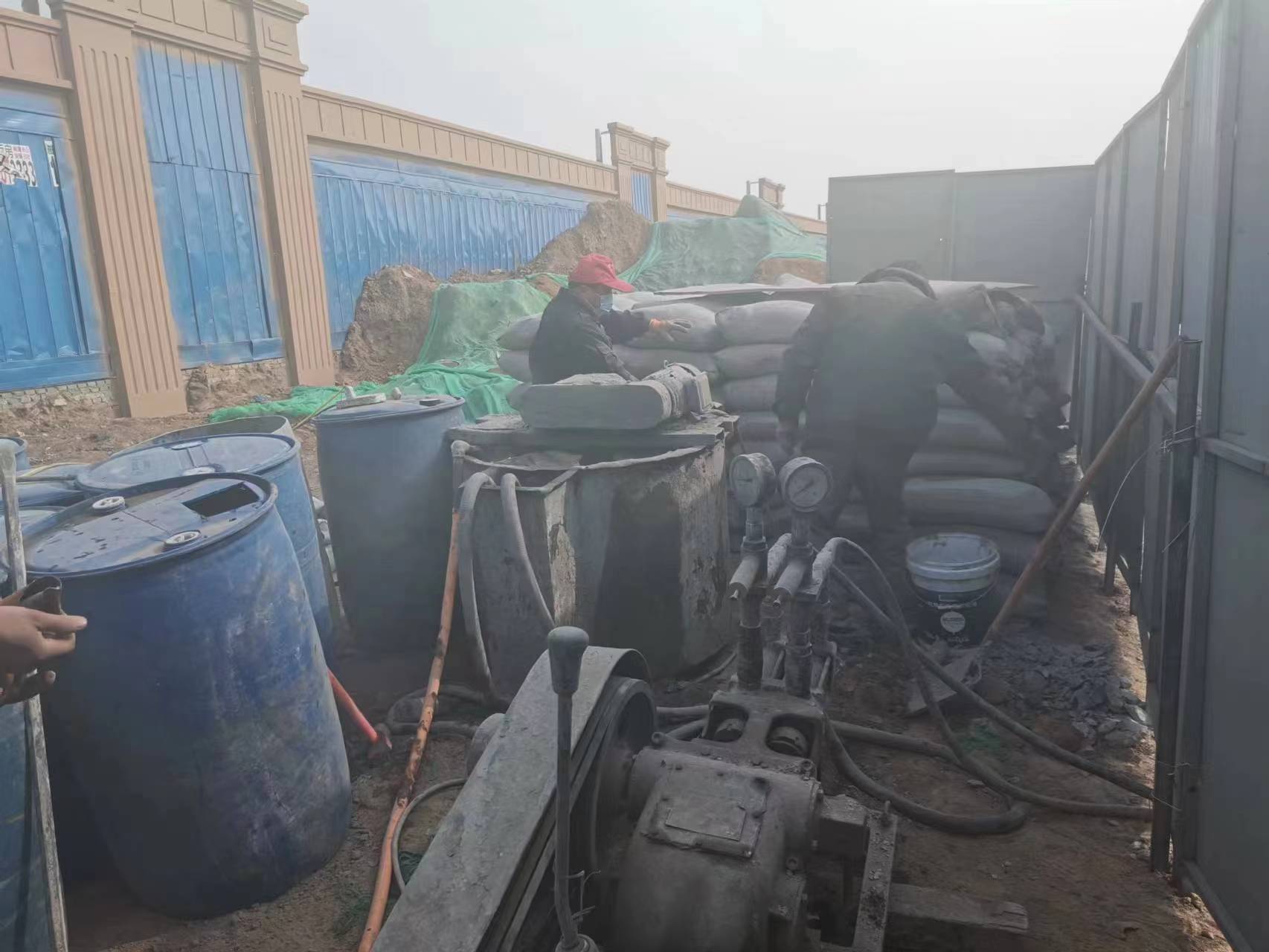 鹤山房屋下沉注浆